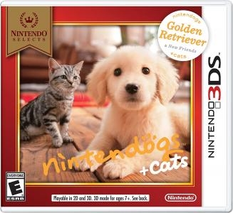 Nintendogs + Cats: Golden Retriever and New Friends [Nintendo Selects]