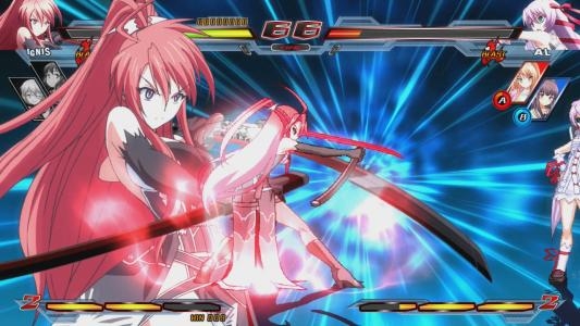 Nitroplus Blasterz: Heroines Infinite Duel screenshot