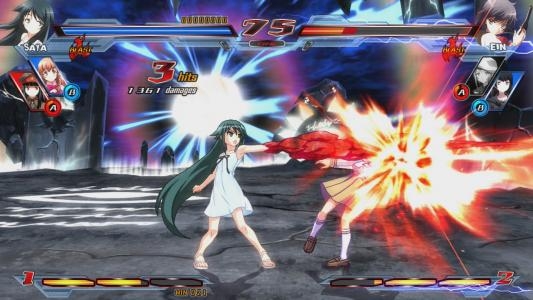 Nitroplus Blasterz: Heroines Infinite Duel screenshot