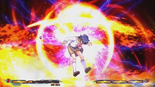 Nitroplus Blasterz: Heroines Infinite Duel screenshot