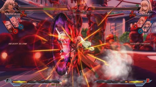 Nitroplus Blasterz: Heroines Infinite Duel screenshot