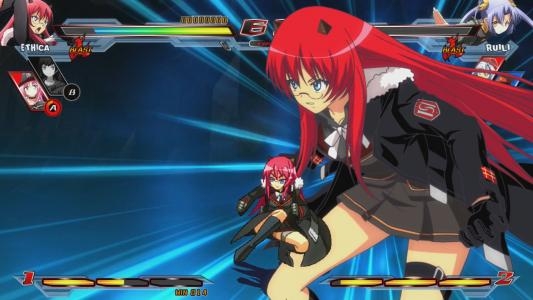 Nitroplus Blasterz: Heroines Infinite Duel screenshot