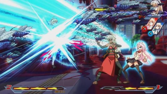 Nitroplus Blasterz: Heroines Infinite Duel screenshot