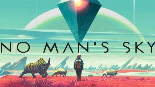 No Man's Sky titlescreen