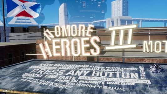 No More Heroes III titlescreen