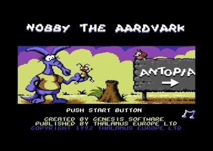 Nobby the aadvark