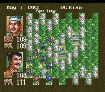 Nobunaga's Ambition screenshot