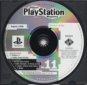 Official U.S. PlayStation Magazine Disc 11 August 1998