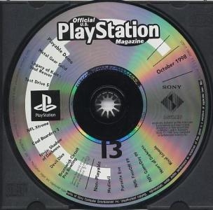 Official U.S. PlayStation Magazine Disc 13 October 1998