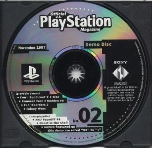 Official U.S. PlayStation Magazine Disc 2 November 1997