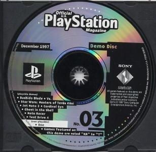 Official U.S. PlayStation Magazine Disc 3 December 1997