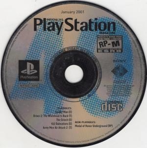 Official U.S. PlayStation Magazine Disc 40 January 2001