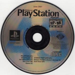 Official U.S. Playstation Magazine Disc 45 June 2001