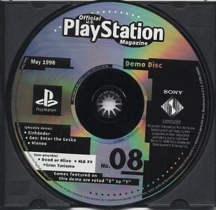 Official U.S. PlayStation Magazine Disc 8 May 1998