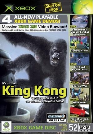 Official Xbox Magazine Demo Disc 52