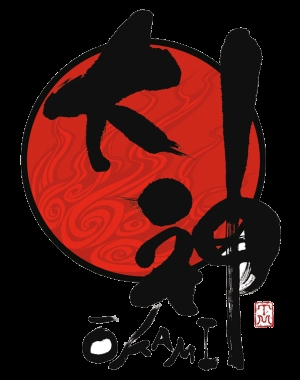 Okami HD clearlogo