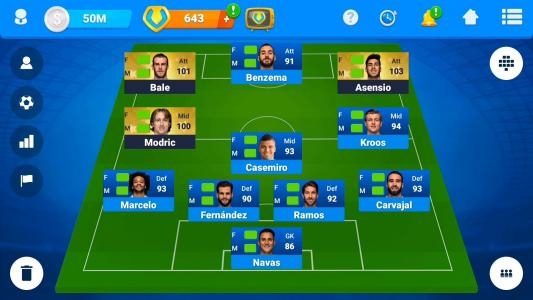 Online Soccer Manager screenshot