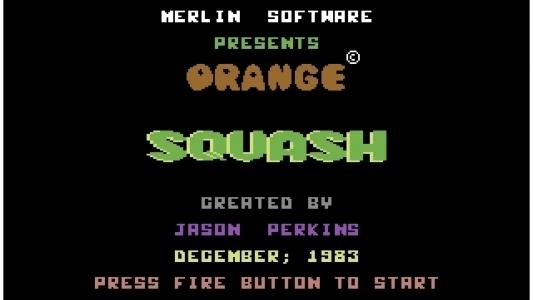 Orange Squash titlescreen