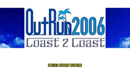 OutRun 2006: Coast 2 Coast titlescreen
