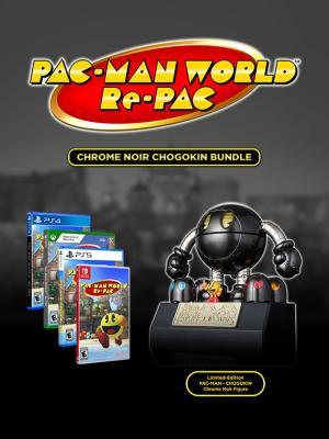 PAC-MAN WORLD Re-PAC: CHROME NOIR CHOGOKIN BUNDLE - NSW