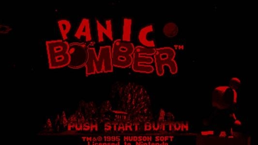 Panic Bomber titlescreen