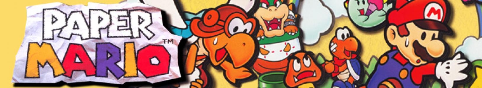 Paper Mario banner