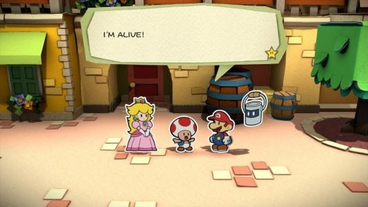 Paper Mario: Color Splash screenshot