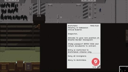 Papers, Please screenshot