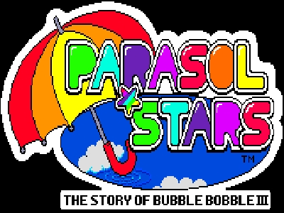 Parasol Stars: Rainbow Islands II clearlogo