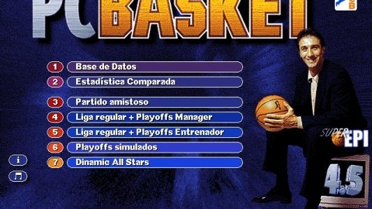 PC Basket 4.5 titlescreen