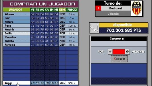 PC Fútbol 3.0 screenshot