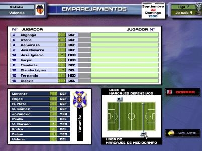 PC Fútbol 5.0 Extensión 1 screenshot