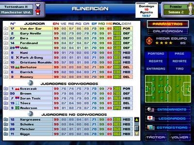 PC Futbol 6.0 screenshot