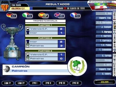 PC Futbol 7 screenshot