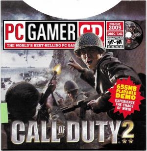 PCGamer Call of Duty 2 Demo Disc