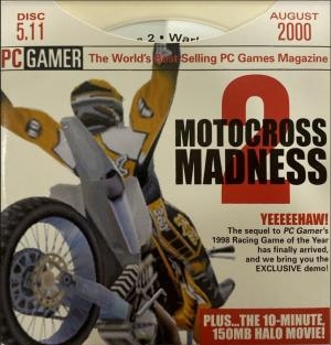 PCGamer Motocross Madness 2 Demo Disc
