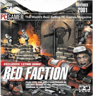 PCGamer Red Faction Demo Disc