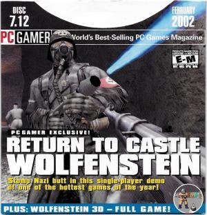 PCGamer Return to Castle Wolfenstein Demo Disc