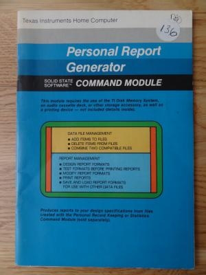 Personal Report Generator