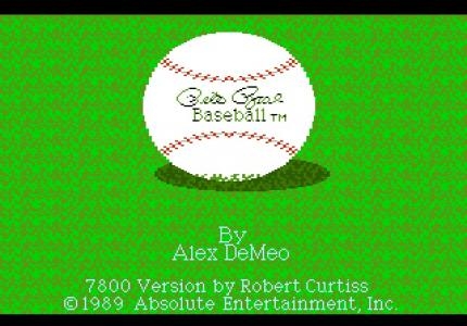 Pete Rose Baseball screenshot