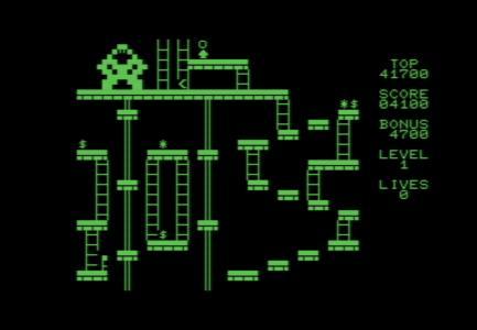 PETSCII Kong screenshot