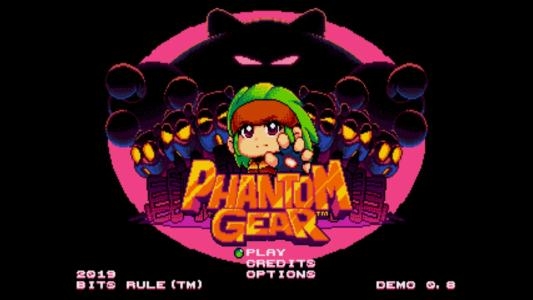 Phantom Gear titlescreen