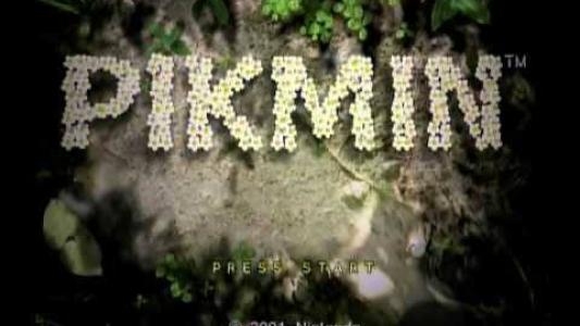 Pikmin [Player's Choice] titlescreen