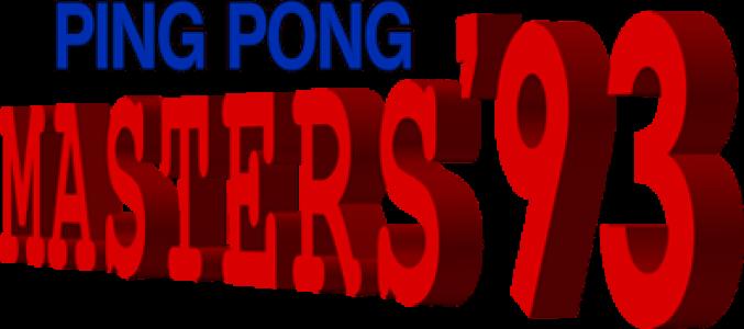 Ping Pong Masters '93 clearlogo