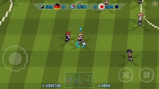 Pixel Cup Soccer 16 screenshot