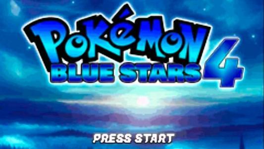 Pokemon Blue Stars 4 titlescreen