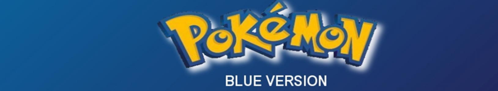 Pokémon Blue Version banner