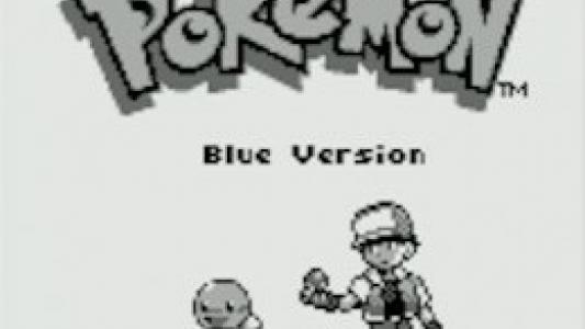 Pokémon Blue Version titlescreen