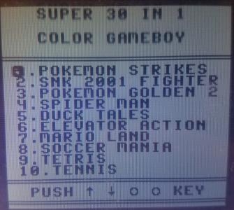 Pokémon Collection 30 in 1 (USA Version) screenshot