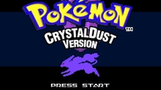 Pokémon CrystalDust Version titlescreen